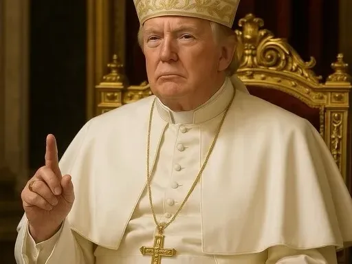 ¿Trump Papa? La imagen viral que incendia el Vaticano tras la muerte de Francisco