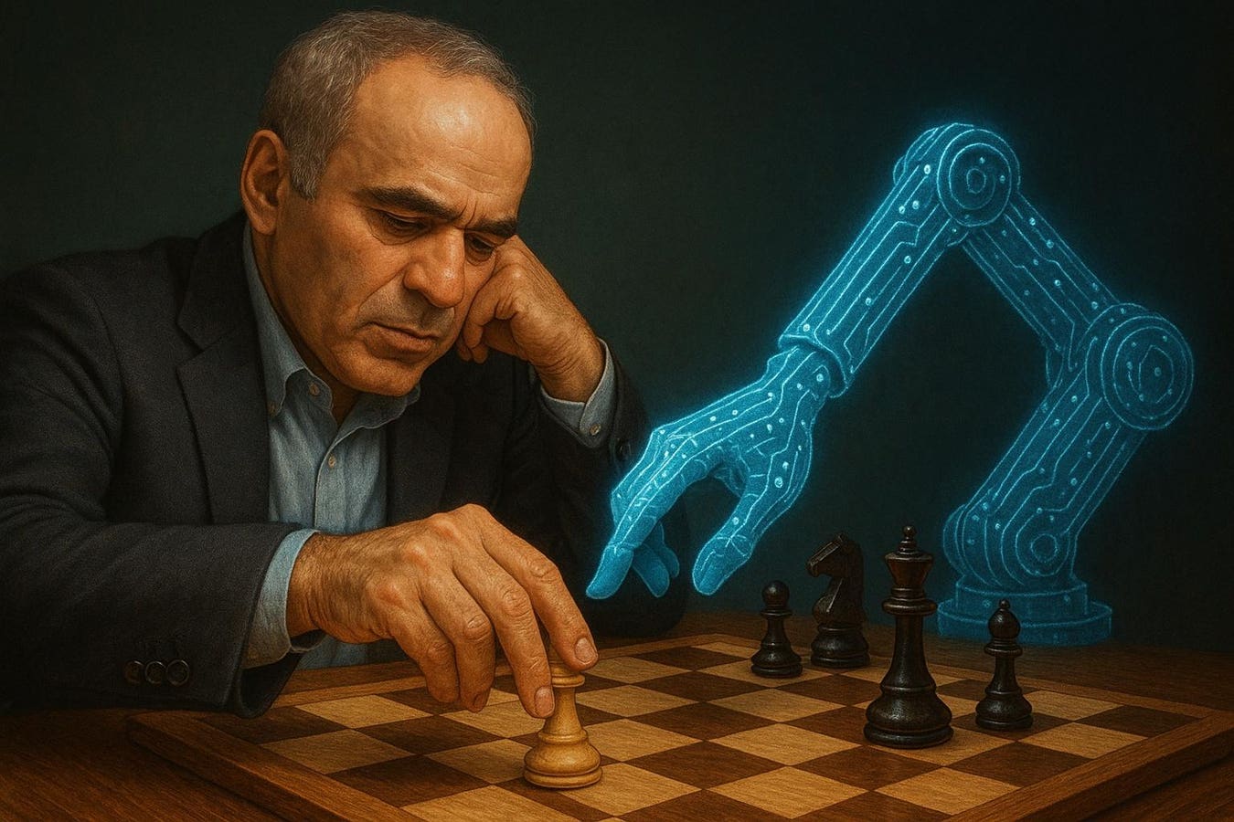 Kasparov, Mollick y Deutsch Revelan: El Futuro del Trabajo No es Reemplazo, Sino Evolución con IA
